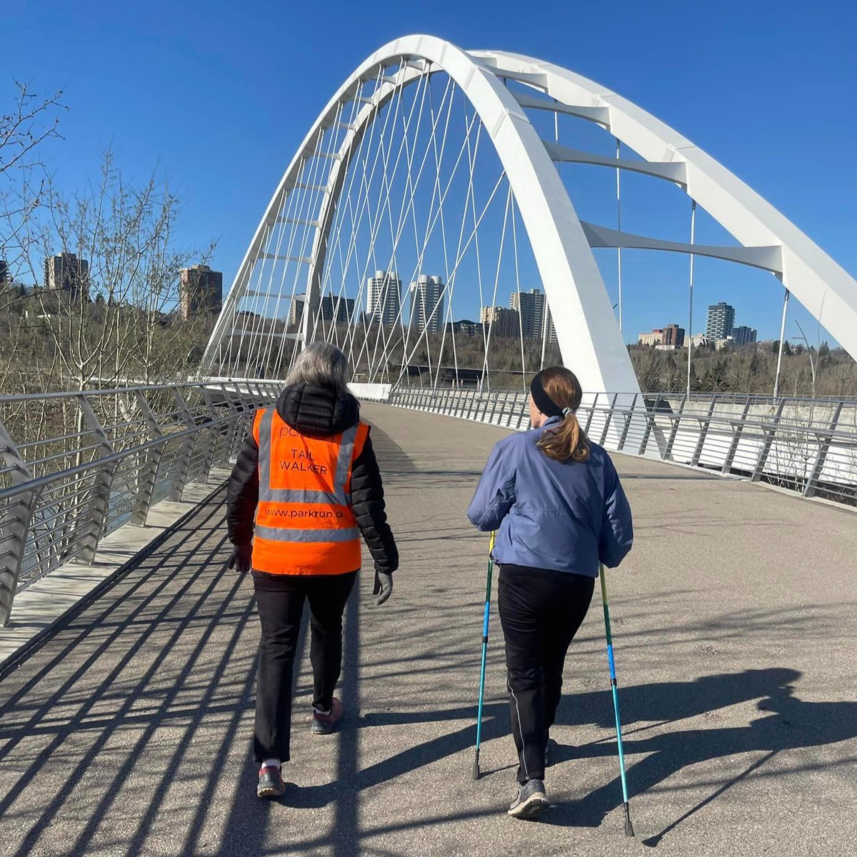 One of the best things about parkrun is that you participate at your own pace! You will never finish last at a parkrun, that spot is reserved for the volunteer position of Tail Walker! They offer support, ensure nobody is left behind and they finish last! 🌳 #loveparkrun