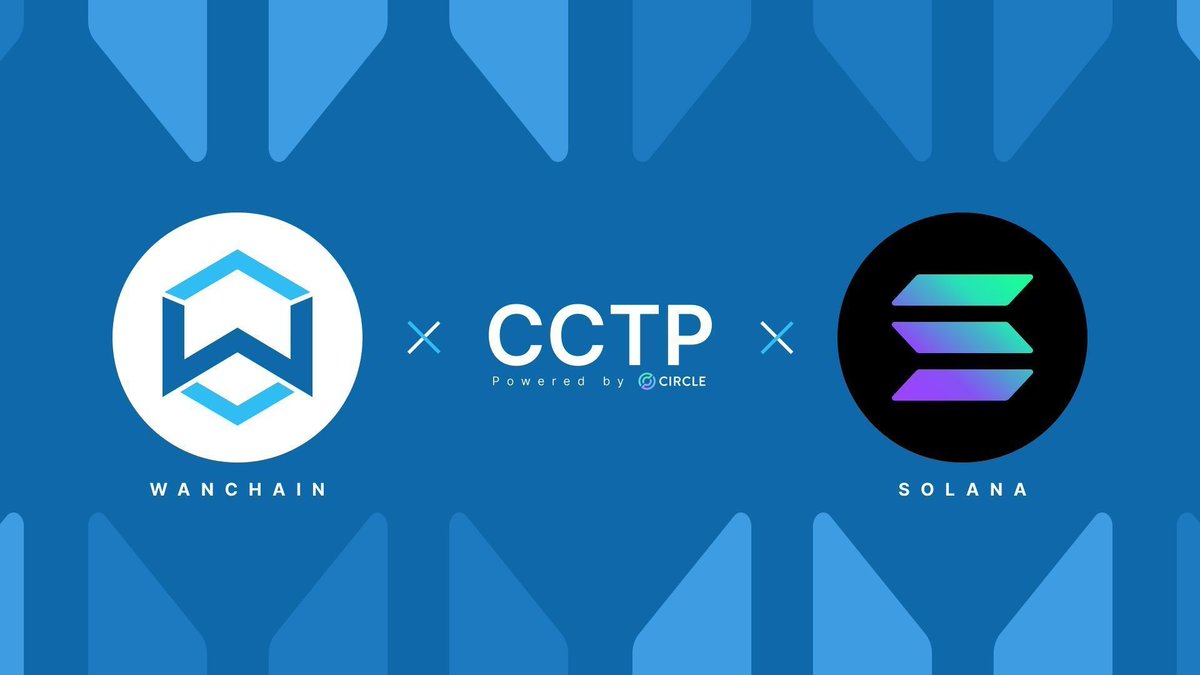 #Wanchain is excited to announce the full integration of @Circle's CCTP on @solana.

💡 bridge.wanchain.org seamlessly switches between #CCTP & #XFlows to move native USDC between 10+ networks including Ethereum, Arbitrum, Base, BNB Chain, Optimism & Solana!

Try it today!