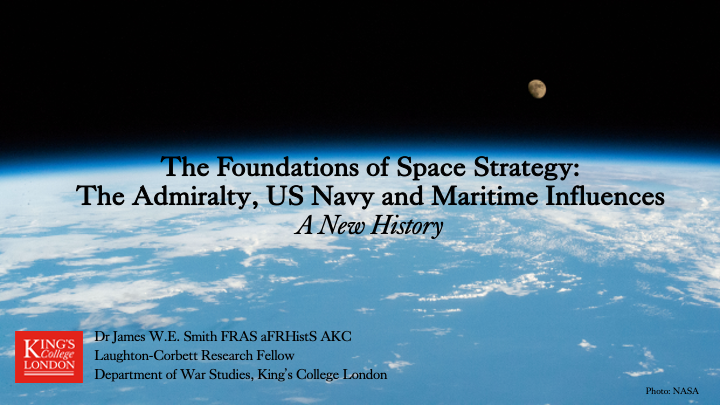 🔽Looking forward to seeing this published soon. It will slay some misconceptions on #spacestrategy while providing some useful insight for the future on not just '#seabed through #space' strategy but #naviesinspace and the maritime connection to space. Appreciate the British