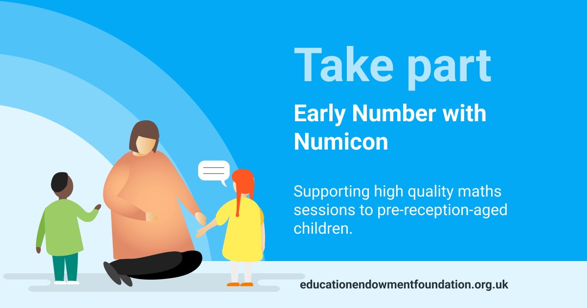 🌟 Calling early years settings! Sign up to our newest project, Early Number with Numicon, designed to support high quality maths sessions for pre-reception-aged children. Find out more: eef.li/g6tKUz