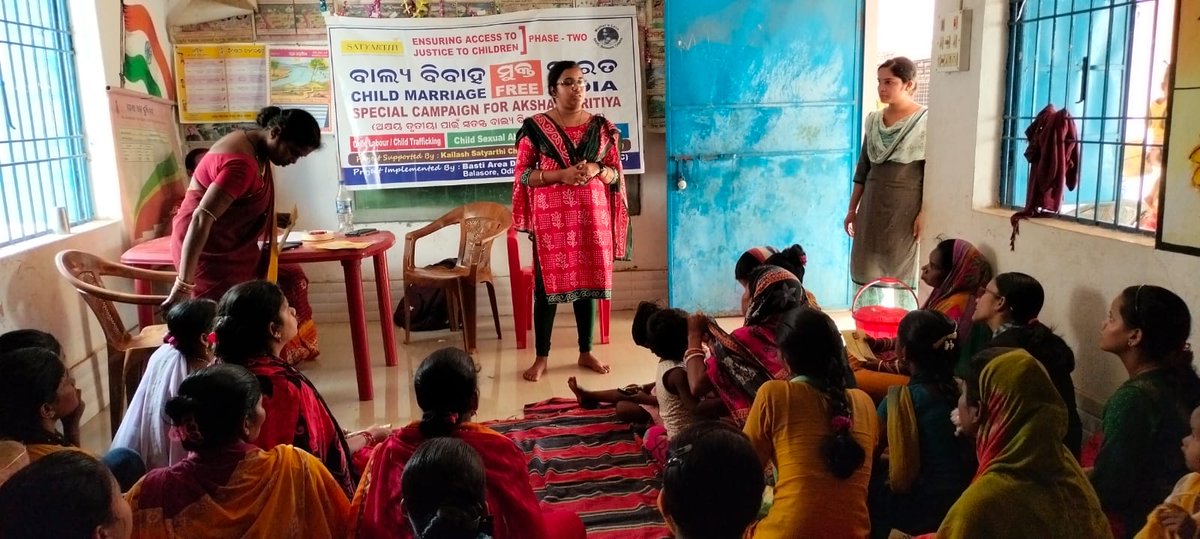 BADCBalasore's tweet photo. SPECIAL CAMPAIGN FOR AKSHYA TRITIA .AT -CHASHA SAHI ,UNDER NILGIRI BLOCK,DIST-BALASORE , ODISHA 
#ChildMarriageFreeIndia 
#Balvivahseazadi 
#AkshayaTritiya https://t.co/MejsbATWas