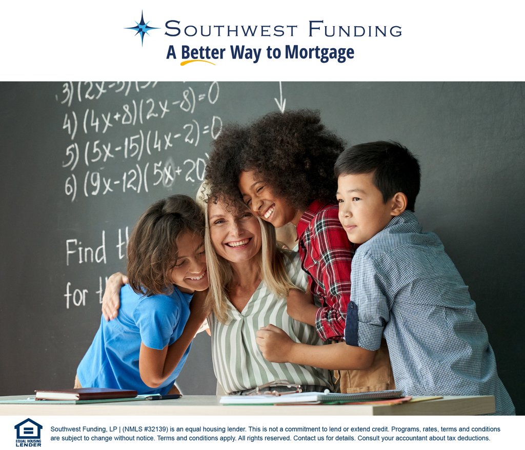 Here's to the superheroes without capes—the incredible teachers who inspire, encourage, and ignite the spark of learning in every student they touch. Happy Teacher Appreciation Day from all of us at Southwest Funding! 🌟📚
.
.
.
#TeacherAppreciation #ThankATeacher #swfunding