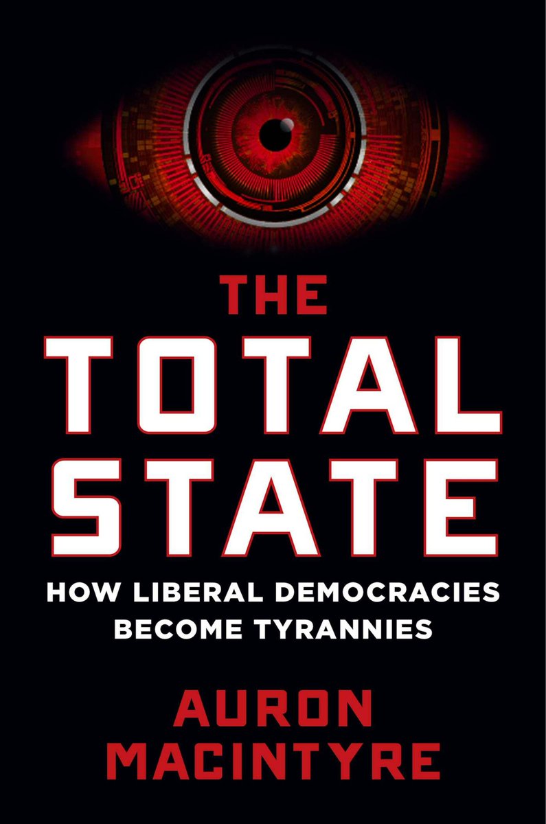 Today is launch day for my book The Total State a.co/d/9QiCDeO There are a lot of people who have made this incredible journey possible and I want to thank as many of them as I can 1/🧵