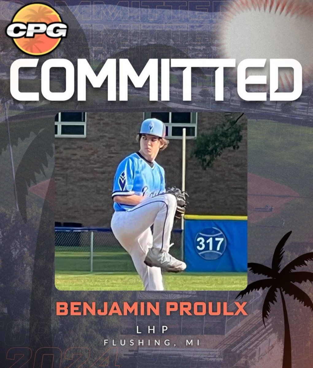 Welcome @benbproulx LHP Flushing, MI🦌 LEARN MORE about playing for California Post Grad!⬇️ form.jotform.com/201034930601137