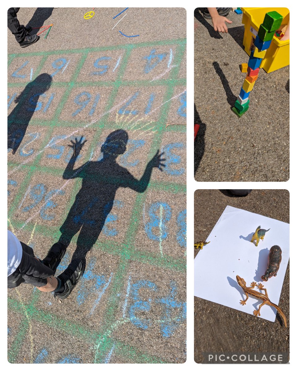 It was the perfect weather for year 1 to learn about shadows @CTS_Watford @headcherrytree @MissWCTS @MrsGornallCTS @CLOtC