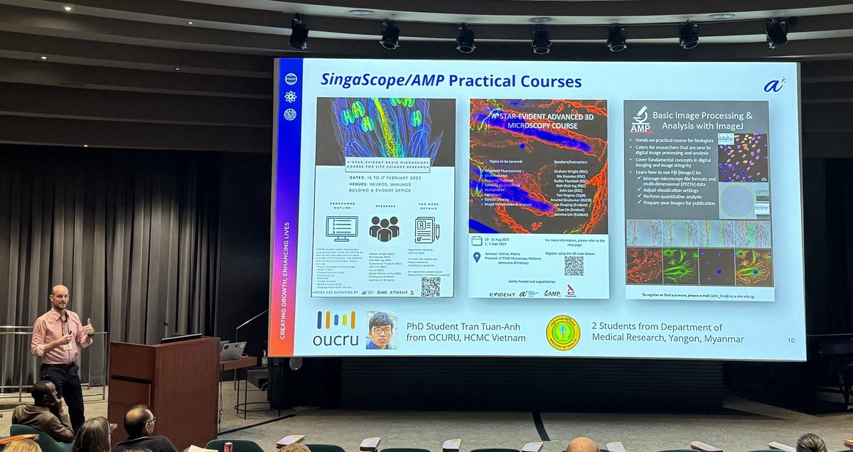 ⁦@AstarMicroscopy⁩ telling us about BioImaging efforts in South-East Asia. #spreadingmicroscopy ⁦⁦@HHMIJanelia⁩