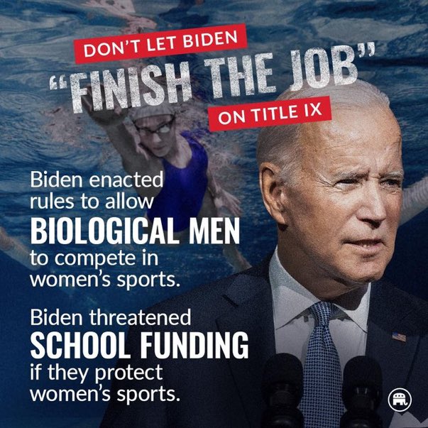 Polls show Joe Biden has lost the support of a significant number of female voters. No surprise there. #BidenWorstPresidentEver #DementiaJoe #Biden #tuesdayvibe #Tuesday #TuesdayFeeling #TitleIX #JoeBiden #Elections2024 #SaveWomensSports