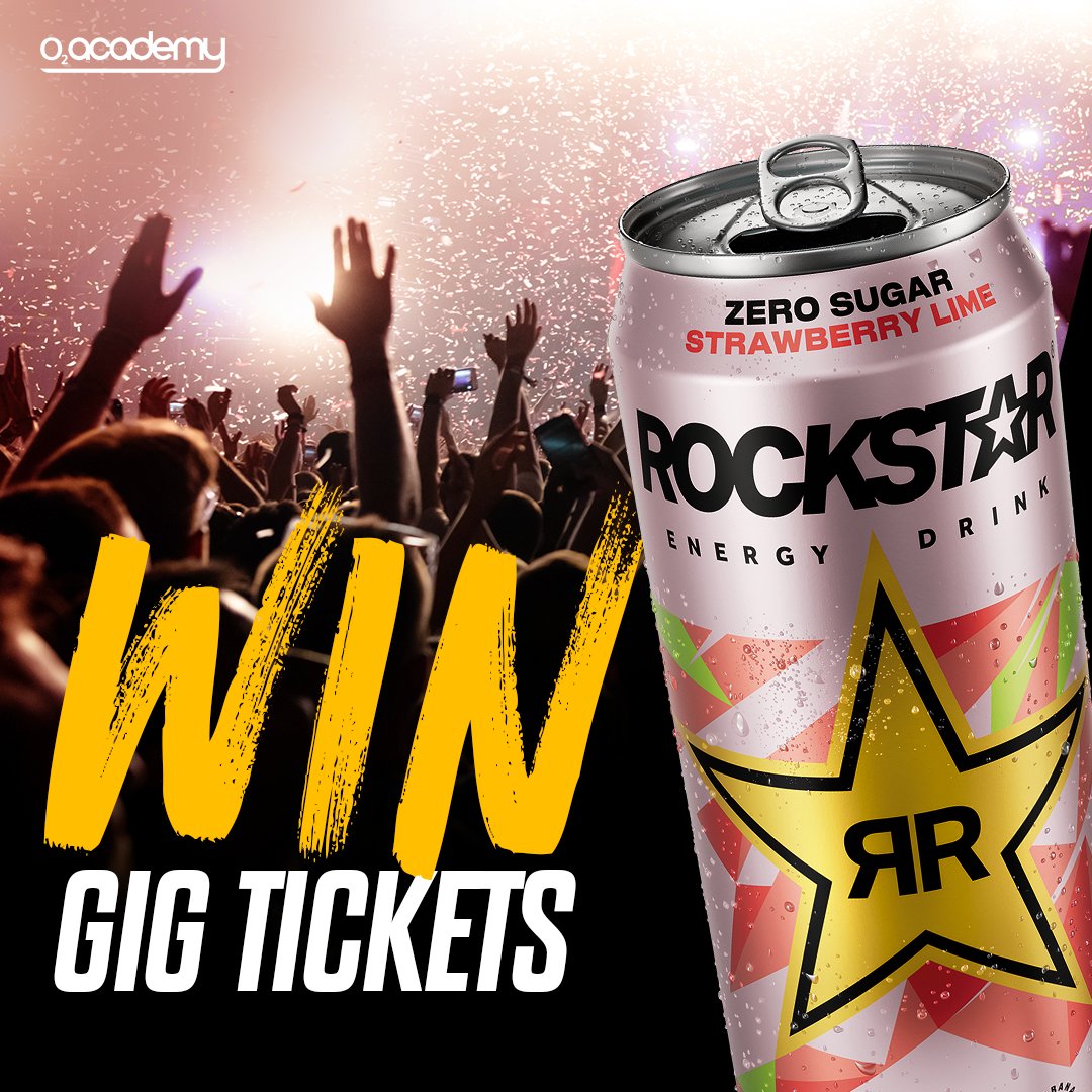 🔉 The Ultimate Gig Ticket Giveaway 🔉 Would you and a mate like the chance to enjoy a gig at any participating O2 Academy venues across the UK? We thought so 👀 To enter ⤵️ 🎶 Like & RT 🎶 Follow @Rockstar_Energy 🎶 Tag a mate to go with T&Cs below - good luck 🤞