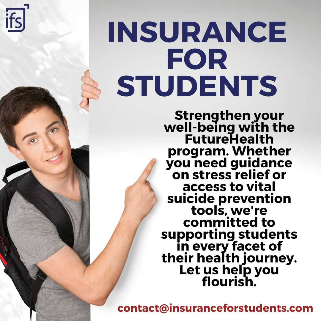 Discover FutureHealth's Supportive Resources 💻

#FutureHealth #InsuranceForStudents #HealthandWellness #MentalHealthMatters #SuicidePrevention #StudentHealth #InsuranceThatCares #4DecadesofExcellence