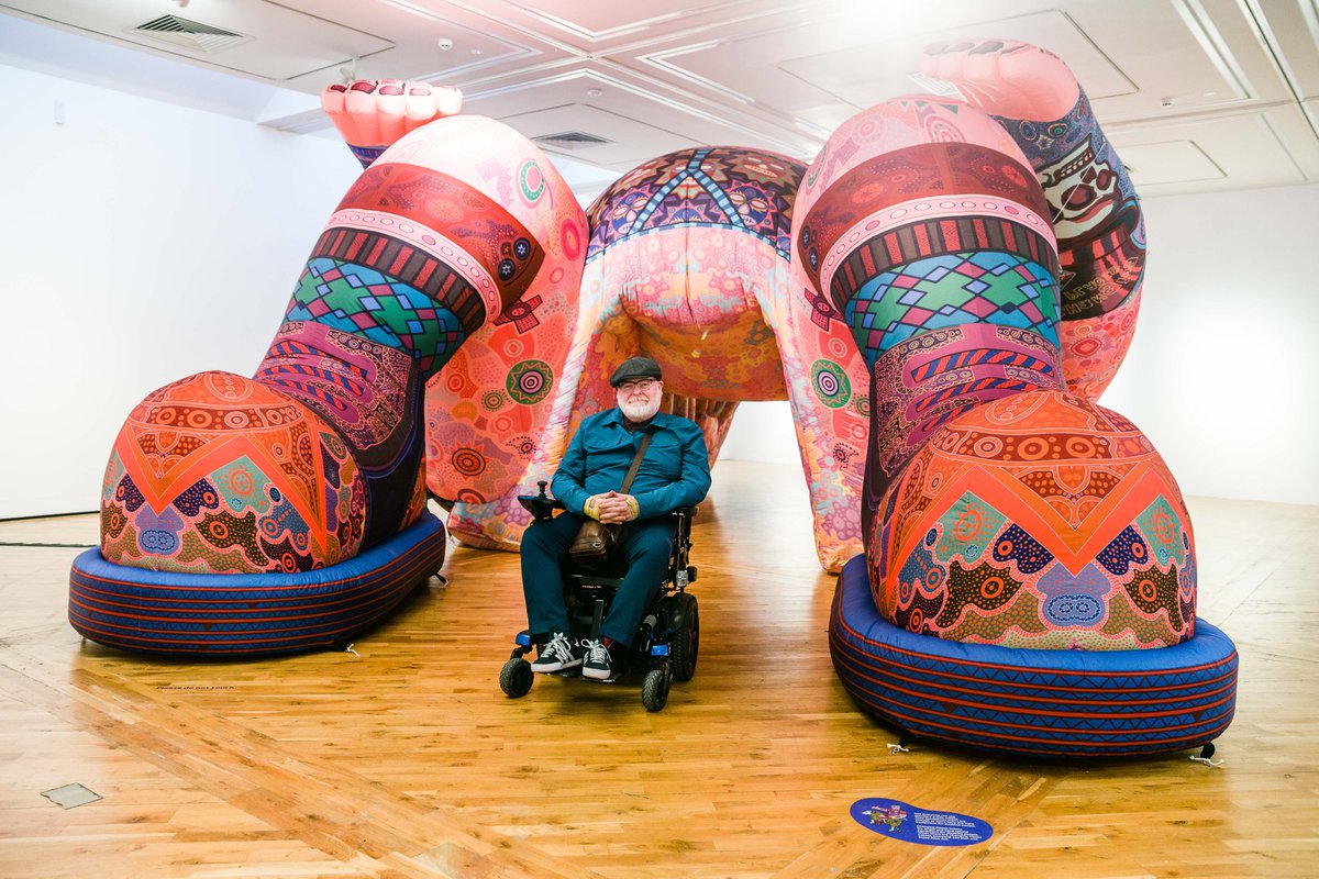 Join Jason Wilsher-Mills in the gallery this Friday 10 May for his free talk! Jason will talk about how his experience of disability and working with disabled communities has influenced his work Find out more: hullmuseums.co.uk/events/event/1…