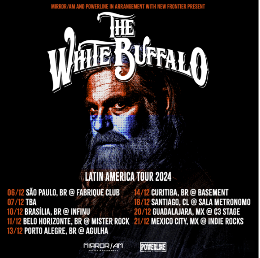 THE WHITE BUFFALO NO BRASIL!