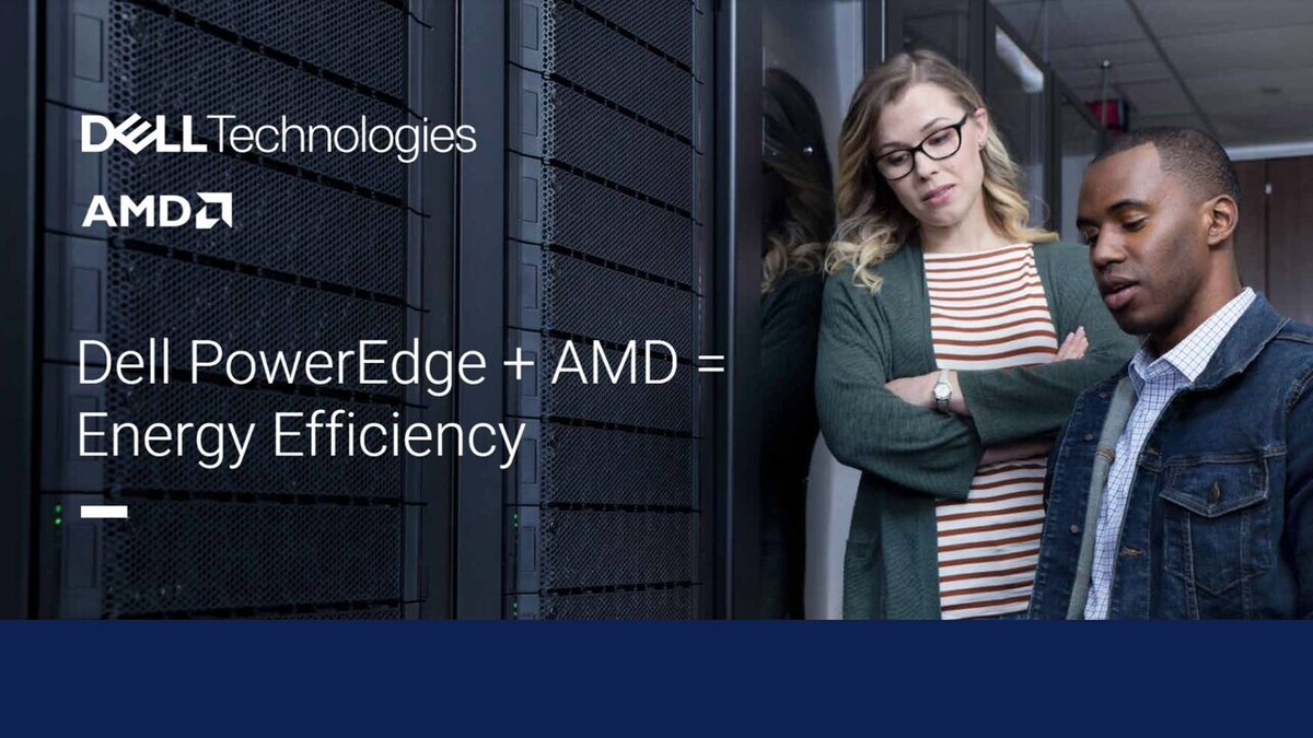 With @AMD, we're shaping a sustainable future with Smart Cooling & Recycling - Optimizing efficiency for hyperscalers. 🌿💻 Learn more: delltechnologies.com/asset/en-us/pr… #IWork4Dell #Sustainability @DellTech @DellServers