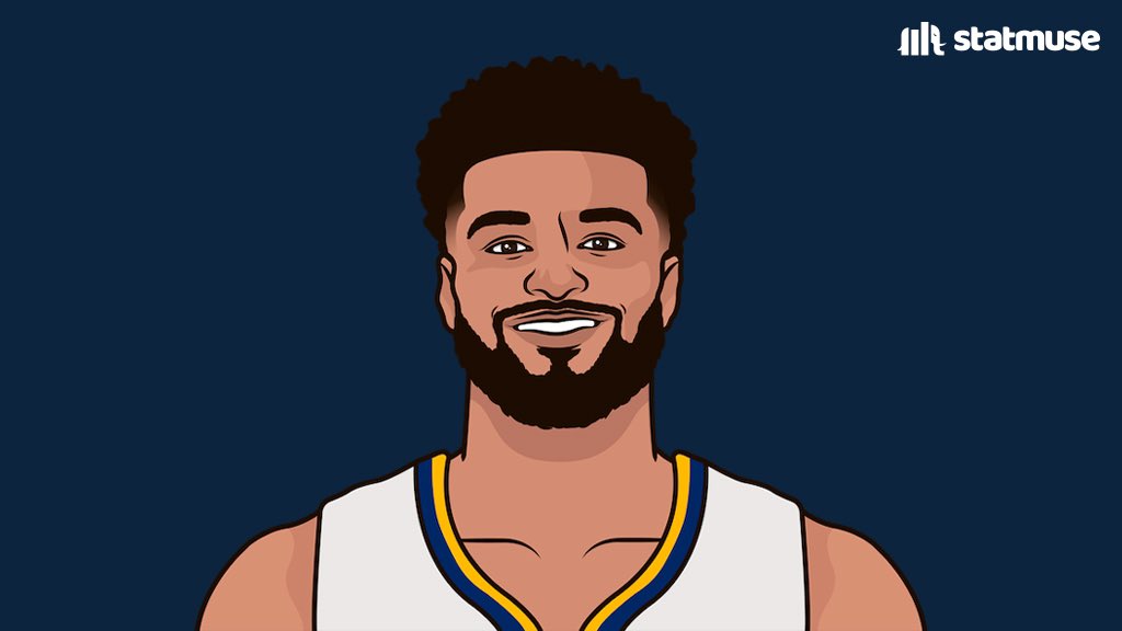 Jamal Murray is shooting 9-32 this series (28.1%). 9-34 (26.5%) if you include missing with the towel and heat pack.