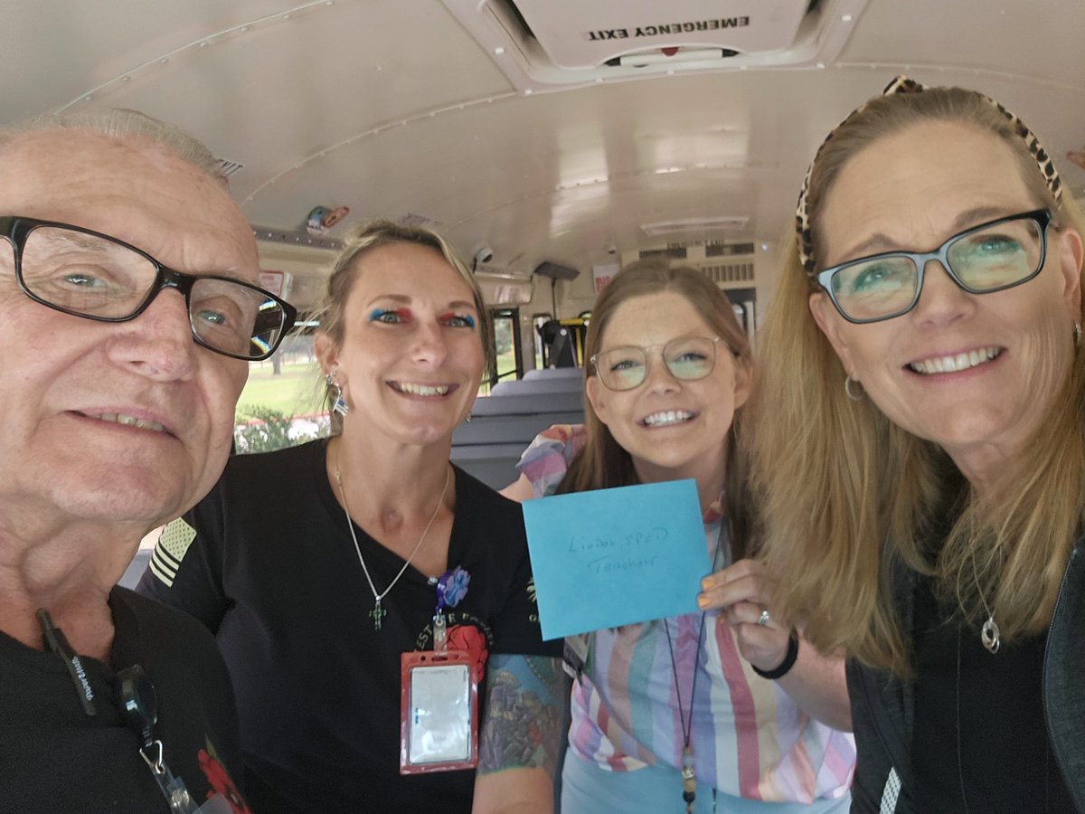Shout out to one of our amazing bus duo's Mr. Mike and Ms. Victoria for the teacher appreciation treat and lovely card.  Y'all are amazing.  Thank you for all you do!! Bus#3078 <a href="/cargill_amanda/">Amanda Cargill</a> <a href="/CFISDLieder/">Lieder Elementary</a> <a href="/CFISDbus/">CFISD Transportation Services</a>