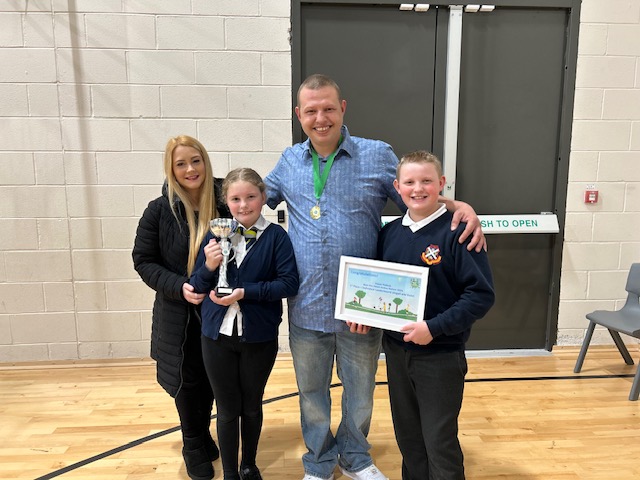 Well done Fraser and family! You played so well for your team and were the top scorer for the whole of Argyll and Bute! Keep active!!