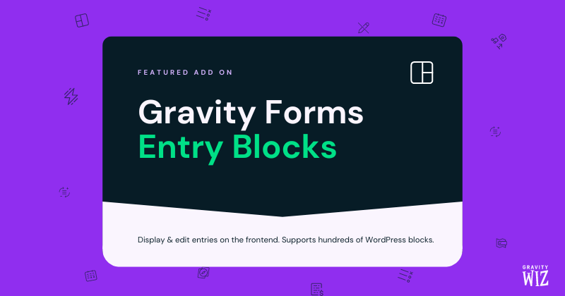 Entry Blocks from Gravity Wiz lets you easily display and edit Gravity Forms entries on the front end of your site. Find out more…

gravityfor.ms/3y0gGkz

#WordPress #WordPressPlugins