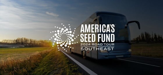 America's Seed Fund 2024 Road Tour: Southeast heads to South Carolina, Georgia, Tennessee, Kentucky, and West Virginia, May 13 - 17. Join us to learn about federal funding opportunities for technology startups. #SBIR #STTR #SeedtheFuture bit.ly/3Wl5YiN