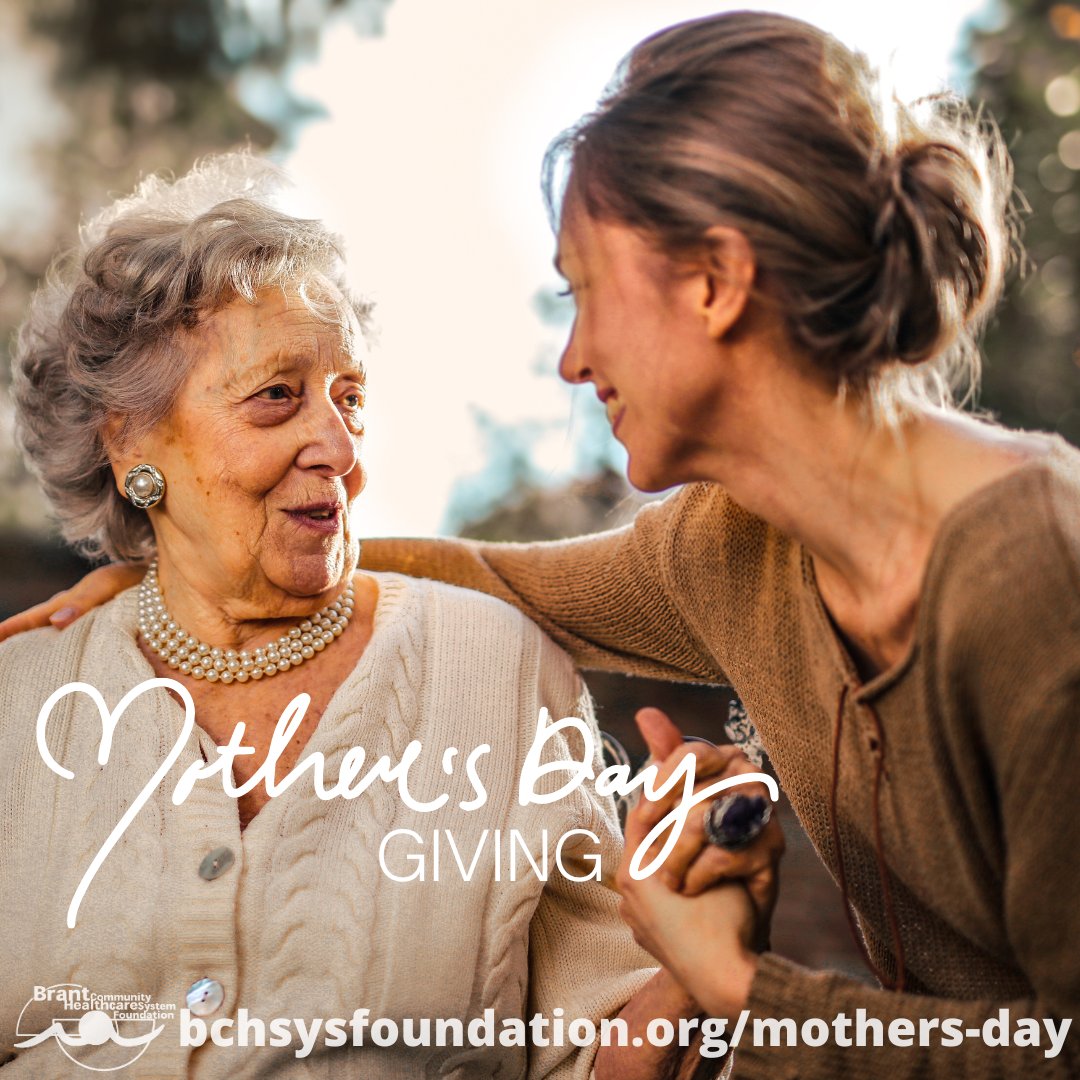 #MothersDay is this Sunday! Celebrate the special women in your life on this day while supporting local healthcare at the @bchsys. Send a BCHS Foundation e-card to honour that special someone, knowing that your gift makes a difference! bchsysfoundation.org/mothers-day/