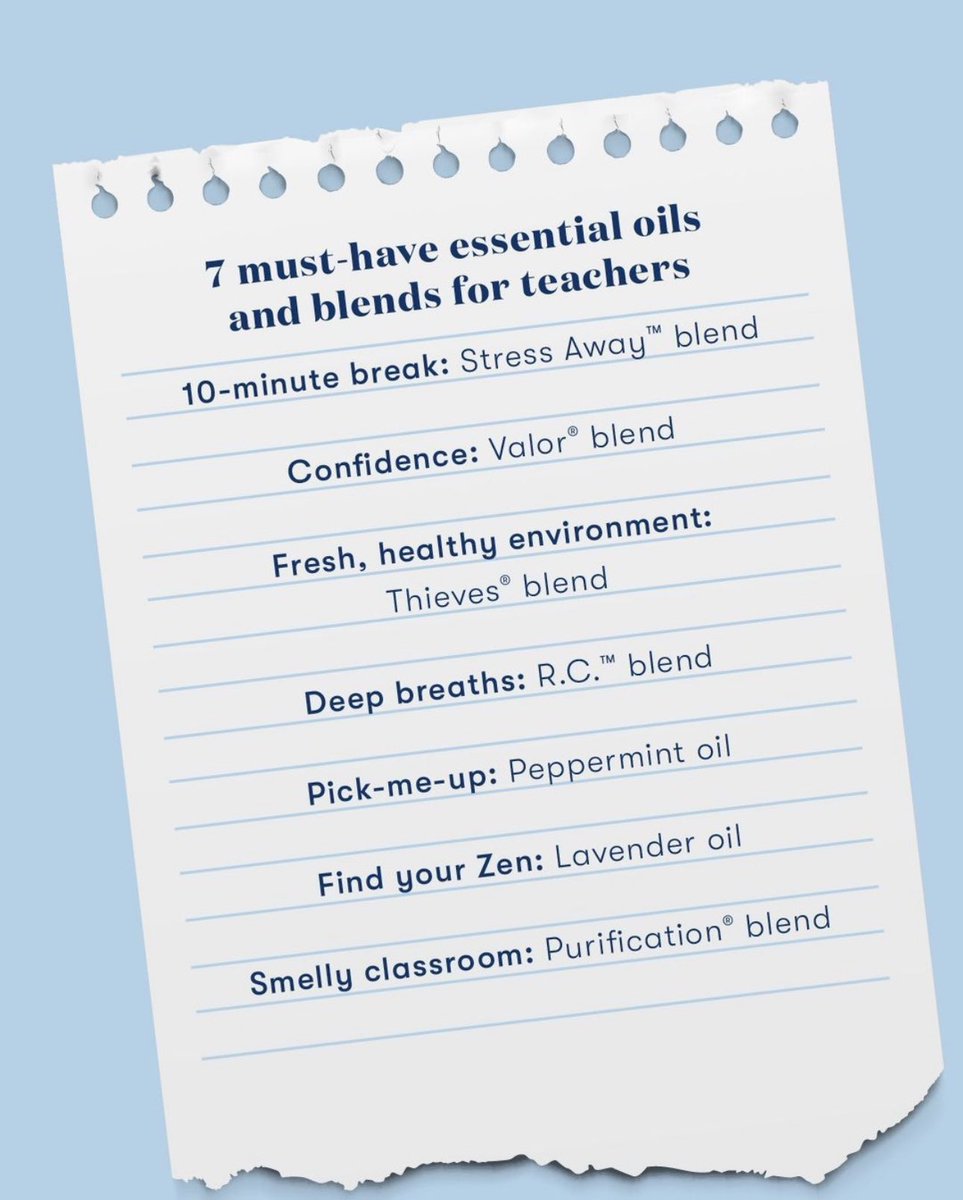 Appreciate the teachers in your life with #younglivingessentialoils They’ll be so happy that you did. 😊 #ilovemyoils #lessstress #healthyimmunesystem #findyourzen #teachingtuesday #essentiallysusie