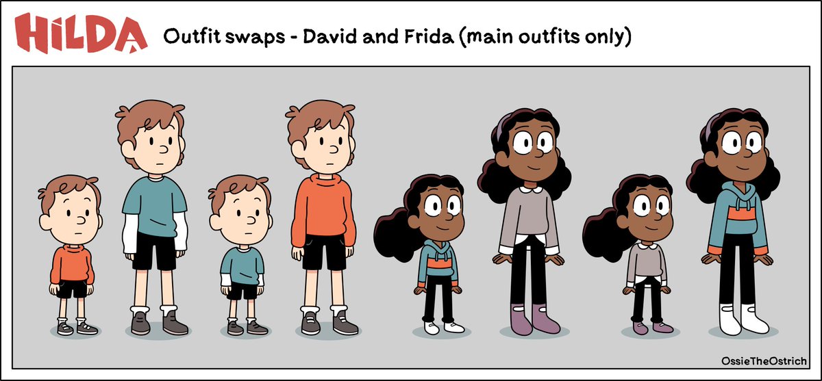 Finally, I'm done with this thing (NO I WILL NOT DO THE OTHER OUTFITS)

Hilda, David and Frida swap their main outfits from S1, S2 and S3:

#hilda #hildatheseries #hildanetflix #hildafanart