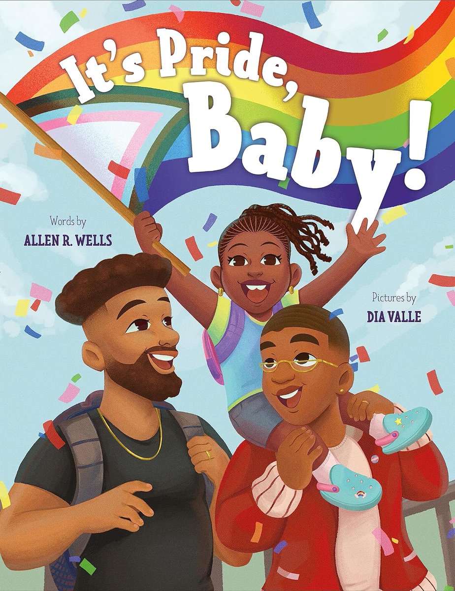 🎉🙌🏿Happy #BookBirthday🙌🏿🎉 📖IT’S PRIDE, BABY! by Allen R. Wells @AllenwritesWell, Dia Valle, @MacKidsBooks Congrats!!! #OurStoriesMatter