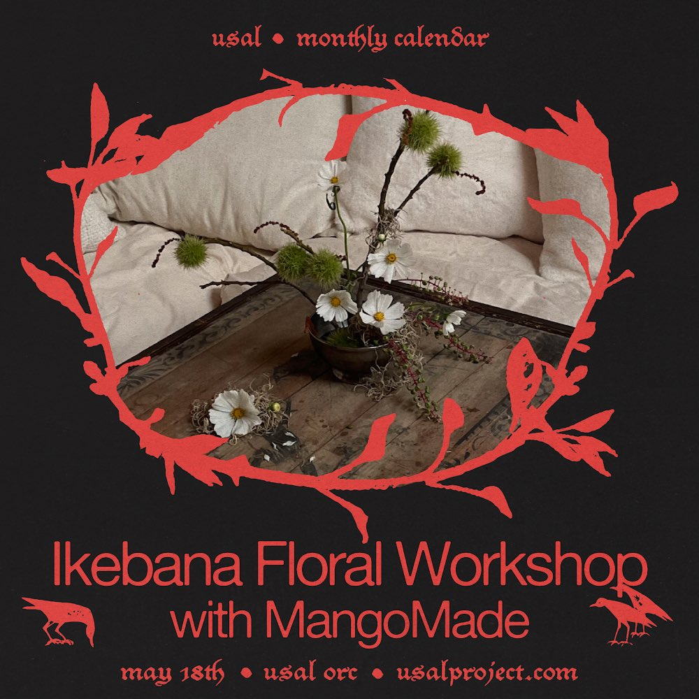 hi LA ✧ after many requests for another ikebana workshop, i’m excited to announce i’m partnering with Usal in honor of AAPI month to host an special one on 5/18 🌺 it’s already filling up quickly so reserve your spot ASAP! - usalproject.com/products/ikeba…