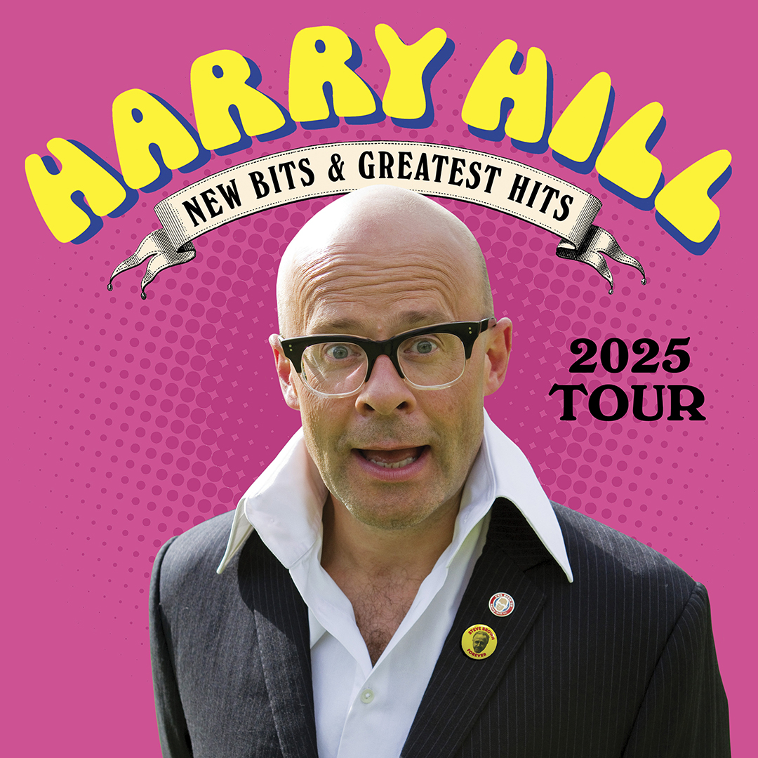 JUST ANNOUNCED: @HarryHill New Bits & Greatest Hits! Join Harry on his Diamond Jubilee lap of honour across the UK; The Badger Parade is back on🥳 Friends' Club presale Thu 9 May at 11am, general sale begins Fri 10 May at 11am! 📅 Sat 17 May 2025 🎟️ bit.ly/TTharryhill