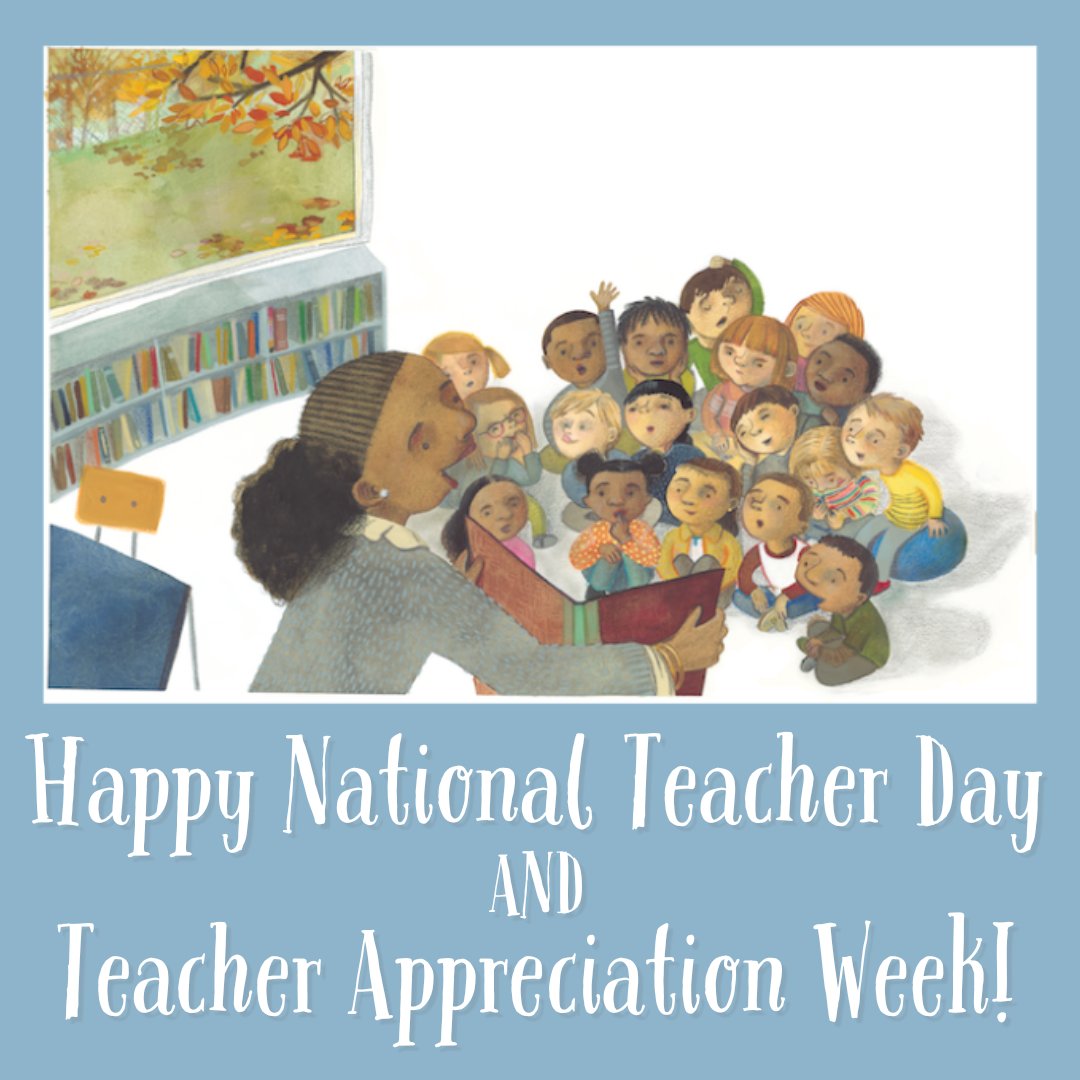 This week, join us as we celebrate our educators, the dedicated classroom teachers who impact the lives of millions of children across the U.S. Happy #nationalteacherday and #teacherappreciateweek! Art by Mikela Prevost from I Can Help