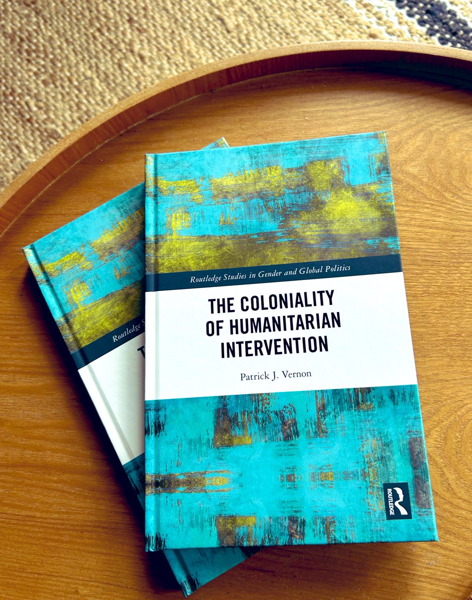 It’s finally in print!! The book makes a timely intervention into the intimate relationship between liberalism, coloniality and atrocity (non)prevention/response. It does so using a queer and decolonial lens, which tentatively maps some modes of resistance.