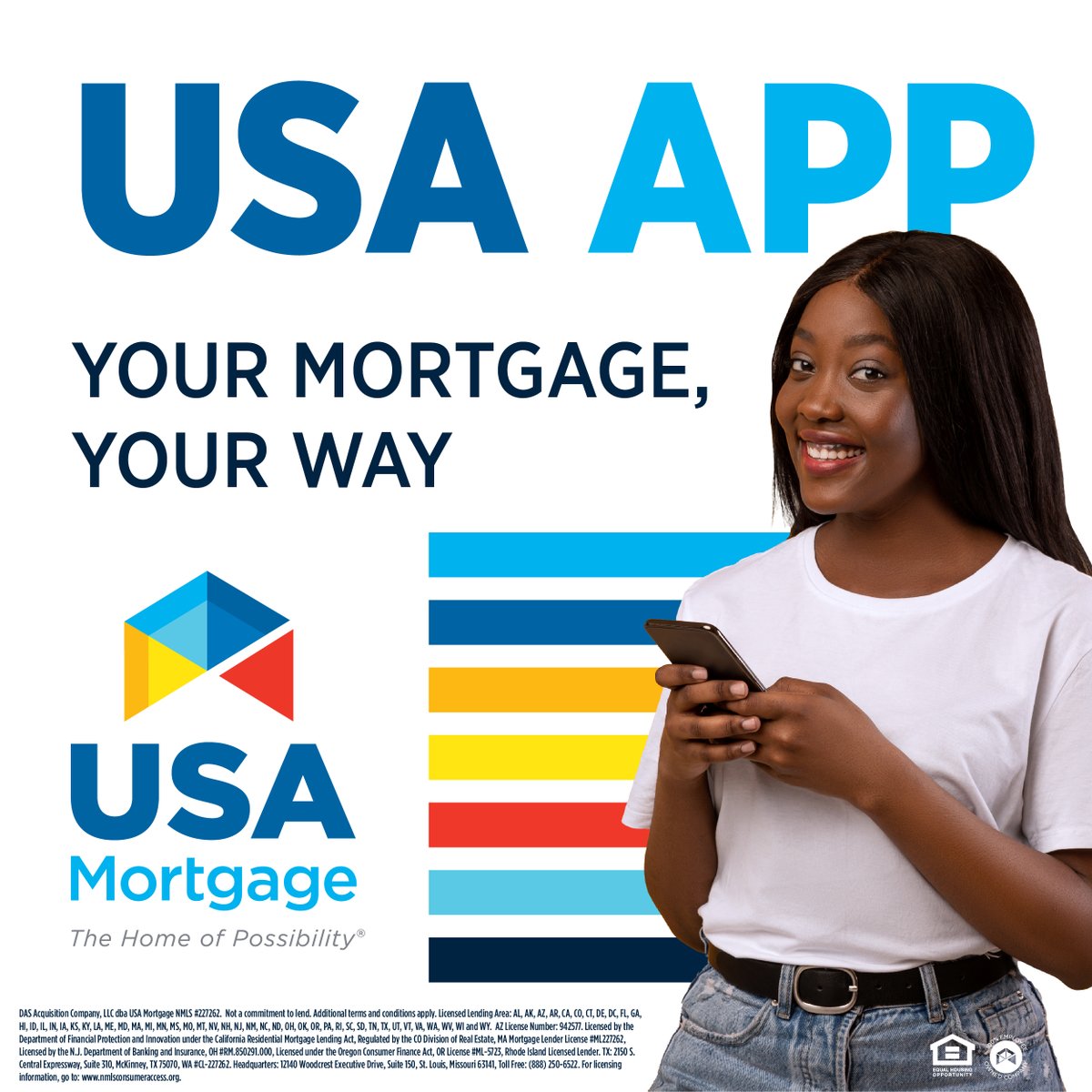 Applying for a mortgage shouldn't be a hassle! You can download our convenient mobile app and be on your way to starting the journey toward #Homeownership within MINUTES 📲🤯 

▶ brnw.ch/21wJxRA 

#USAMortgage #HomeOfPossibility #LocalLender