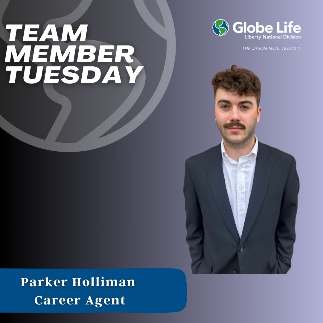 It's #TeamMemberTuesday! Meet Agent Parker Holliman! He submitted $5,243 this past week! Keep up the excellent work! #libertynational #thejasonnealagency #MTXE