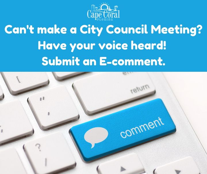 If you can't make tomorrow's (5/8) City Council Meeting, you can still participate by submitting an E-comment on an agenda item. Please do so no later than 12 pm the day of the meeting at bit.ly/3cEAhfo