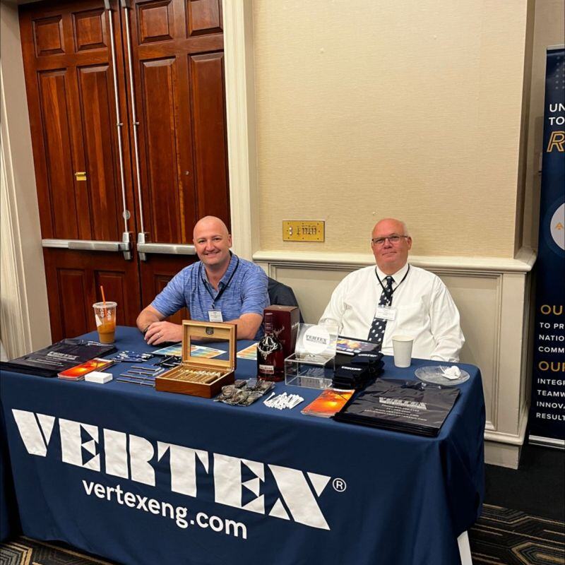 Live from the @ne_iasiu Conference! Swing by the VERTEX booth and say hello to John Kreitz and Henry W. Stormer. Let's connect and explore opportunities together! #NEIASIU #ForensicConsulting #LitigationSupport #InsuranceFraud #FireInvestigation #WeAreVertex #VertexEng