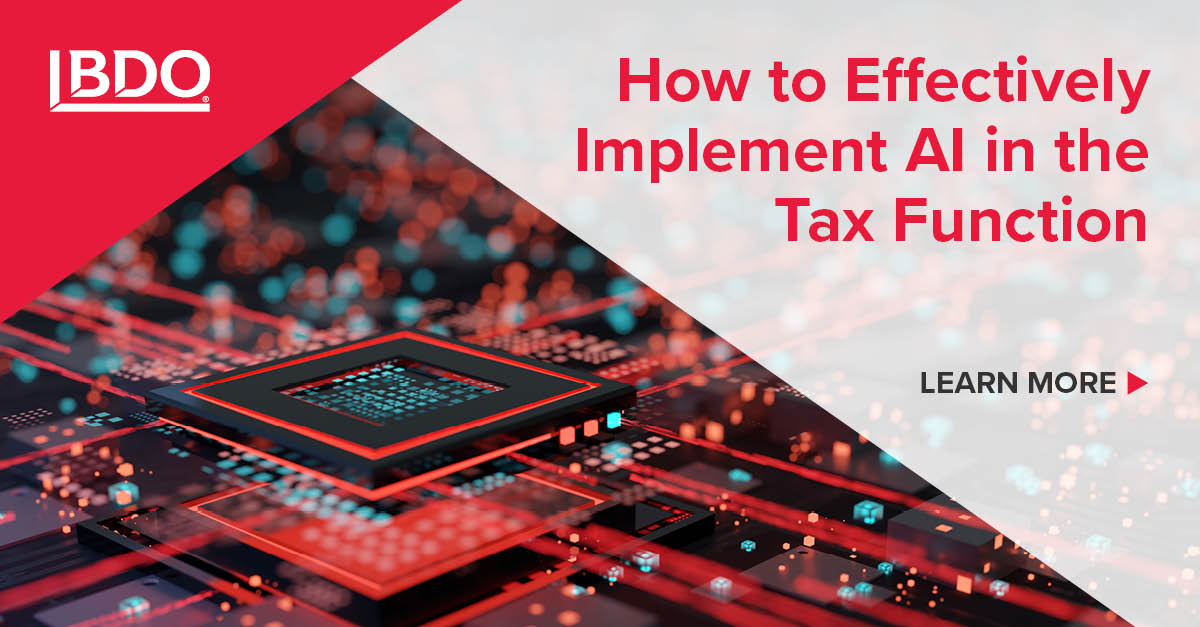 Learn how AI and a consistent data methodology can help bring order and efficiency to your tax function: bit.ly/43D2Y33 #ArtificialIntelligence #Tax