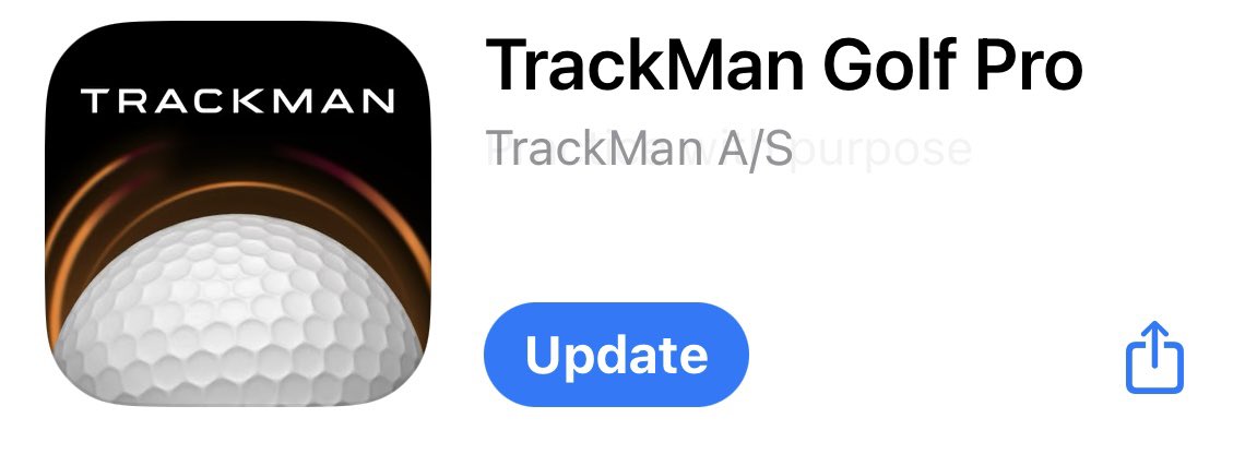 The team at @TrackManGolf just released an update to our Trackman Golf Pro app and it is awesome! If you haven’t updated it yet make sure you do!
