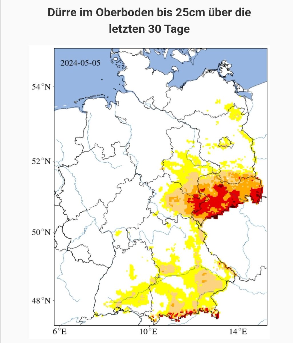 Wir haben in Teilen Deutschlands eine extreme Dürre, überrascht?