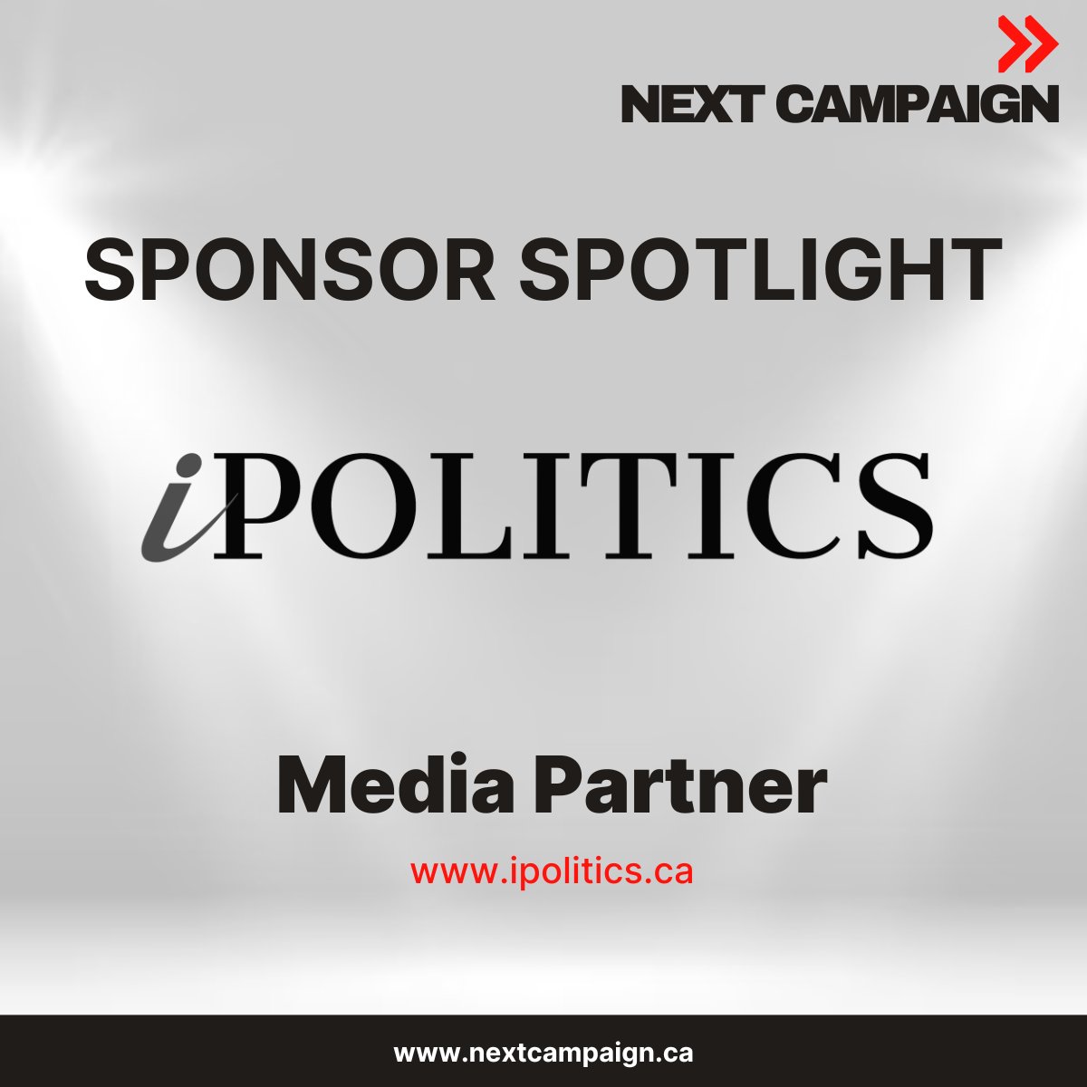 💡Sponsor Spotlight 💡

We're proud to share that @iPoliticsCA will be a media partner for the #NextCampaignSummit 2024!

iPolitics is the leading digital source for #cdnpoli news, opinions and analysis and we're grateful for their support.

Early bird 🎟️ nextcampaign.ca