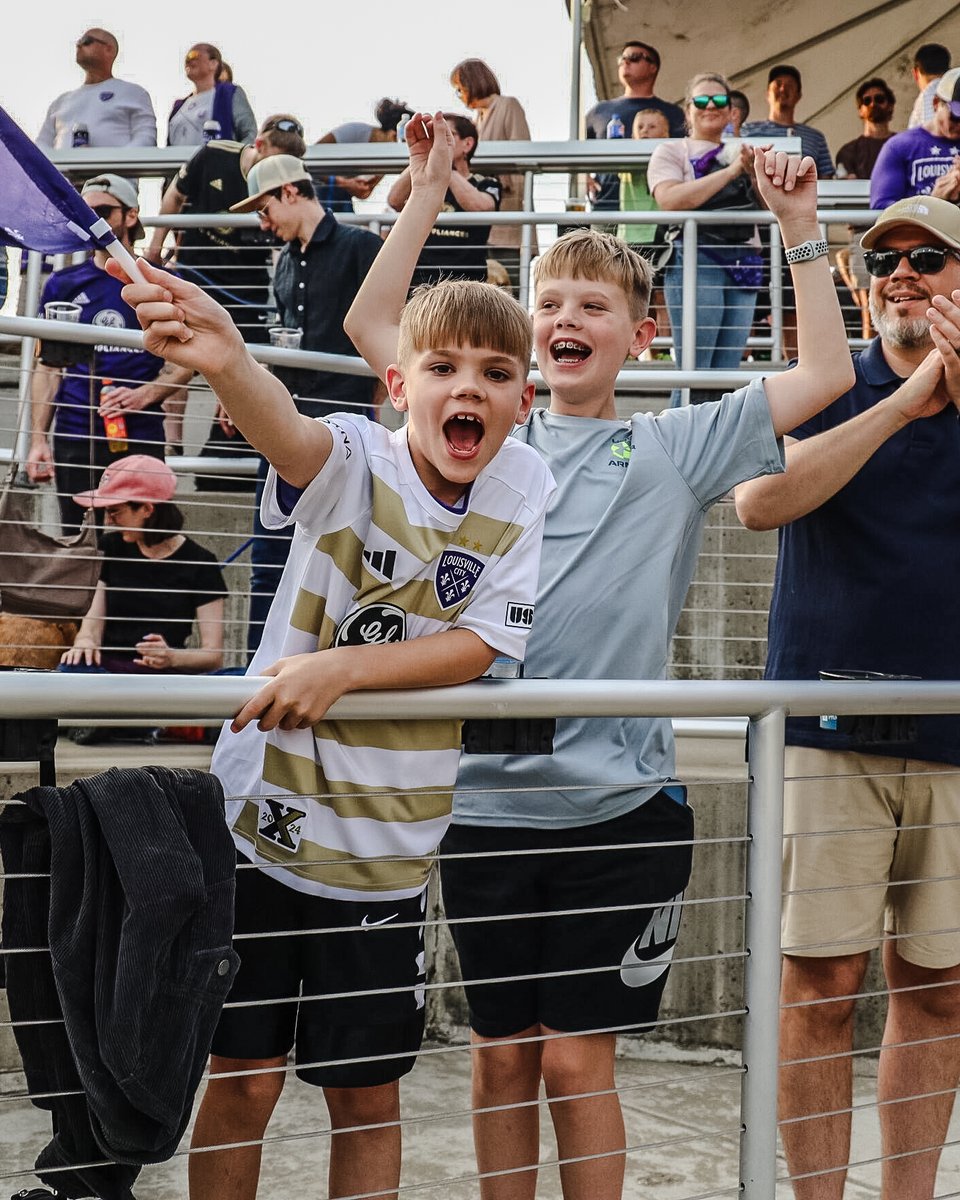 This Saturday is Youth Club night for @loucityfc! 👊 Kids in their club or school jersey will receive free admission and we’ve got a LouCity drawstring bag giveaway for the first 2,000! Details + tickets: bit.ly/3UjXLc0
