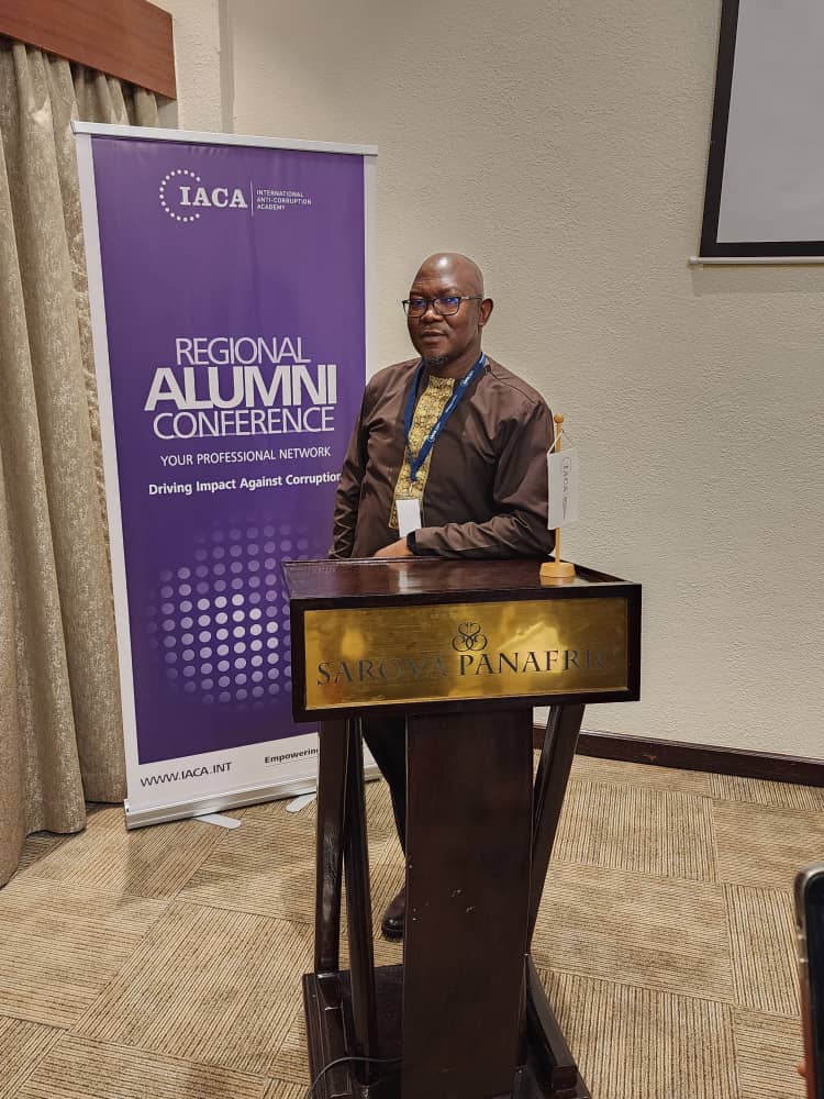 Glad to engage with fellow alumni of #IACA at the #AlumniConferenceAfrica. It's a great opportunity to learn and share thoughts on how we can effectively #CombatCorruption in Africa.