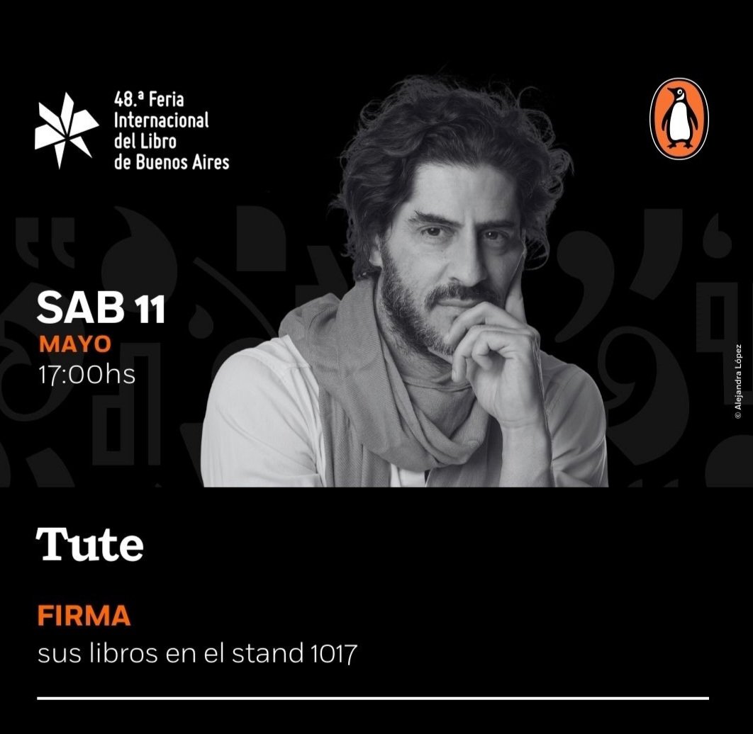 Este sábado firmo ejemplares en la @ferialibro