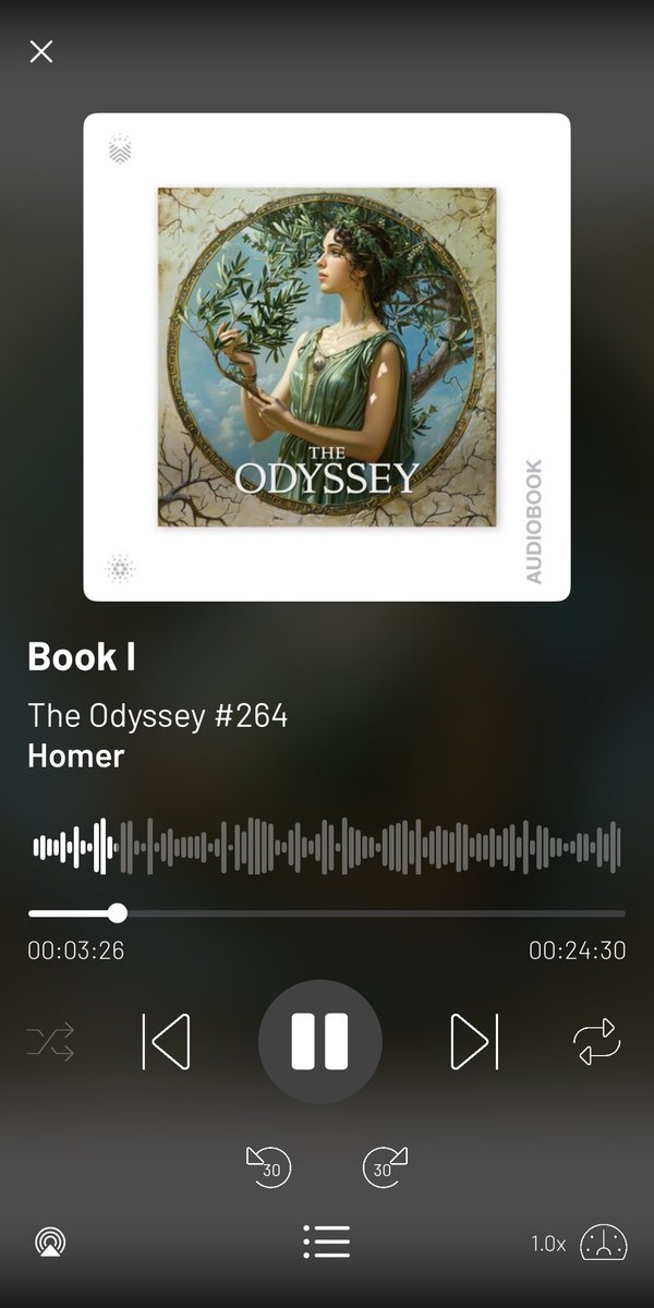 Win The Odyssey by Homer - Audiobook! Follow, Retweet and tag a friend and we will pick two winners tomorrow evening. P.S. Amazing interface, might steal later…