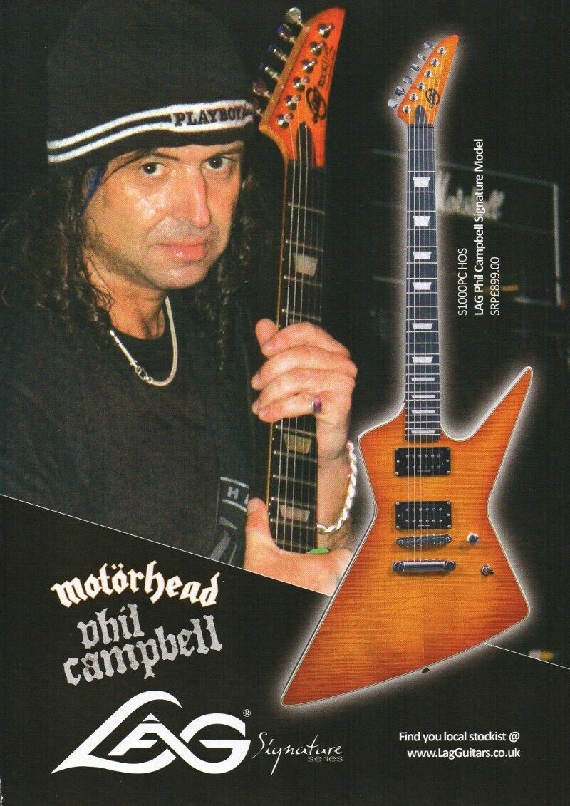 On this day in 1961, Motörhead guitarist Phil Campbell is born in Pontypridd, Wales.