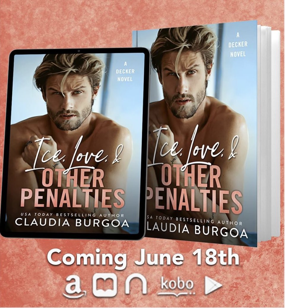 ICE, LOVE, & OTHER PENALTIES by @Author_ClaudiaB coming June 18! #PreOrderNow geni.us/IceLoveOP Why you will love this book… 🔥Hockey romance  🔥Single dad romance trope 🔥Boss / nanny romance trope 🔥Friends to lovers #claudiaburgoa #theauthoragency