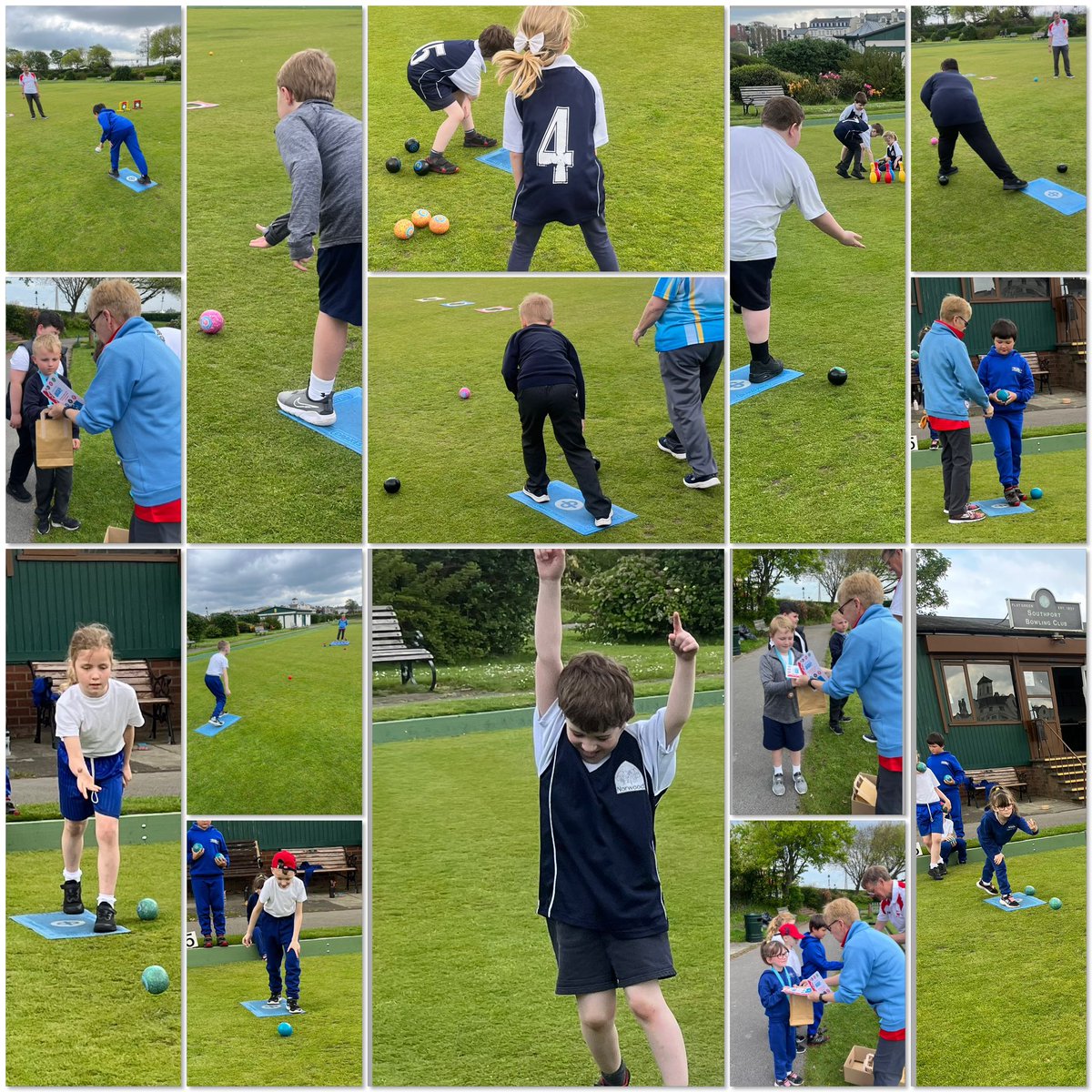 Year 3 and 4 Lawn Bowls morning session @Olol_sport @BirkdalePSSport @NorwoodPrimary