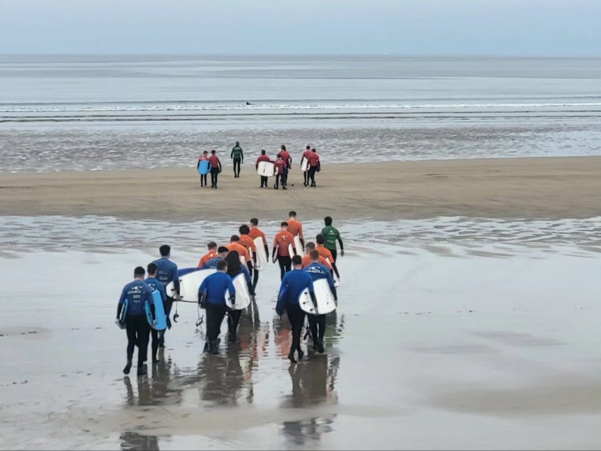 Our Transition Year students enjoying their final day trip of the year surfing with Ben's Surf Clinic in Lahinch. 

It was a great day out & the weather was kind too 😊

Thanks to Ms. England for organising and Ms. Mackell and Mr. O'Keeffe for accompanying the students.🏄‍♂️