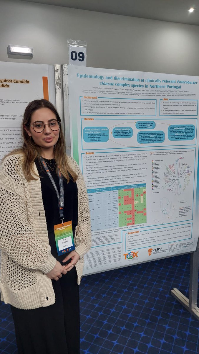 ✅We continue in the congress mood: immediately coming back from Barcelona, we participated in the III
@TOXRUNIUCS Congress 2024 | Porto presenting 4 posters & 2 oral communications.  

🥇Congratulations to @filipa_grosso for the best poster award!

@UCIBIO_research @Cespu_Ensino