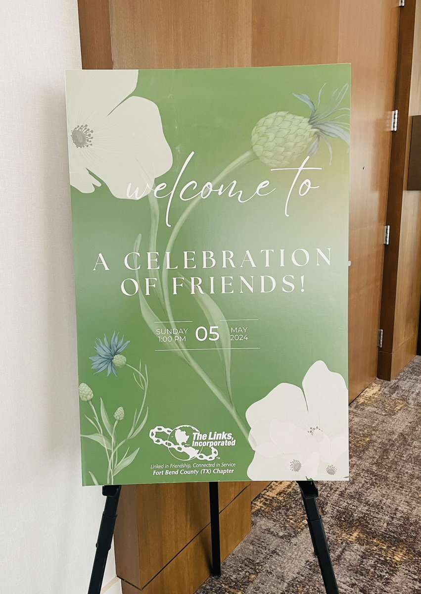 CDB_Educates's tweet photo. It was a beautiful day of friendship as we welcomed 14 new members into @linksinc Fabulous celebration @ftbendlinksinc and a special welcome & congratulations to my dear friend, Taffney Battle. π
#LinksInc #WALinks #GCACLinks #FBCLinks #LinkedInFriendship #ConnectedInService https://t.co/5DiI8XR5ez