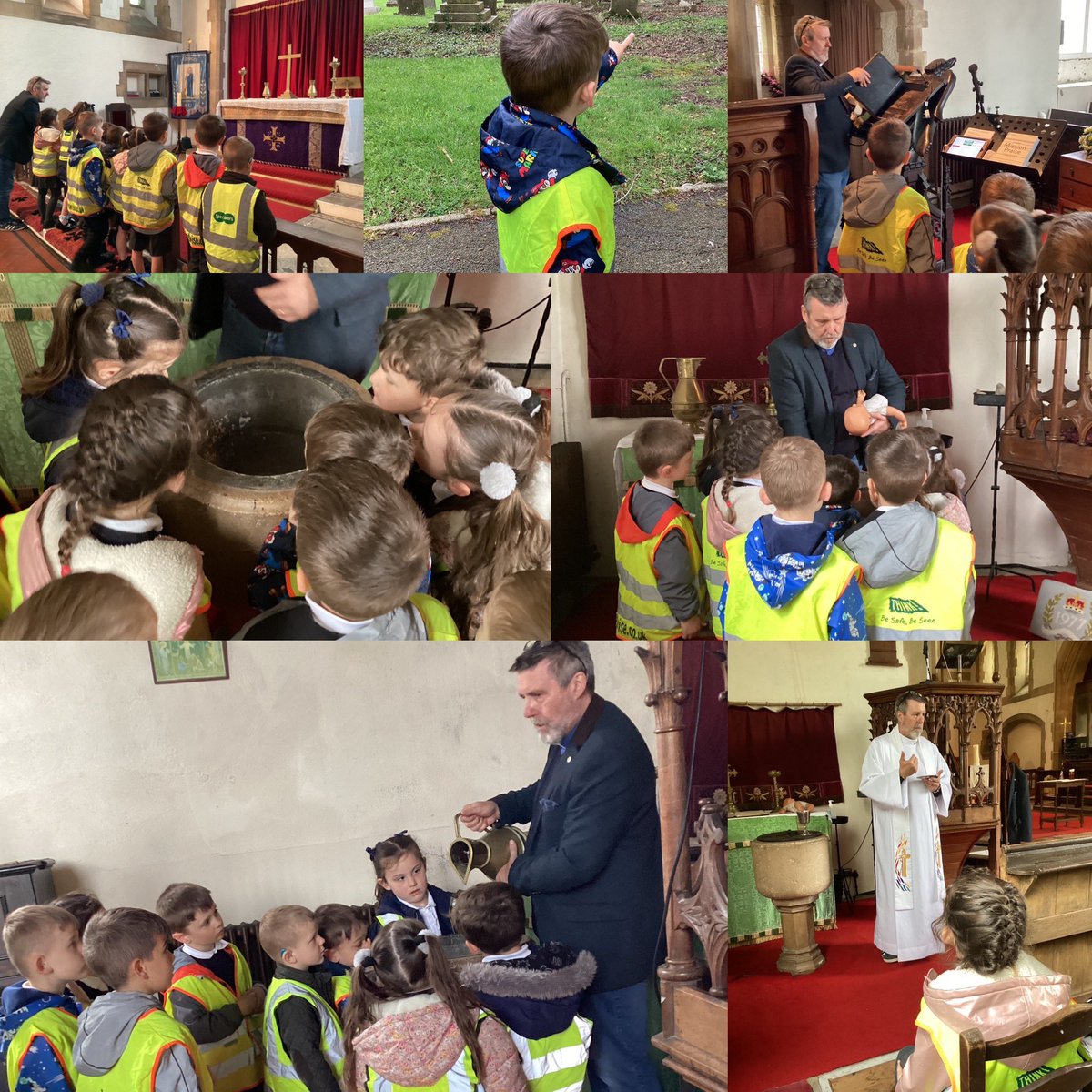 Acorn have been to visit the church this afternoon.⛪️ Reverend Darren talked to us about the different features of the church, talked to us about the services that he does, and we even got to stand in the pulpit. 🕯️⚰️🥖🍷 @Rise_MAT @HayleyRyderSmi2 @churchofengland
