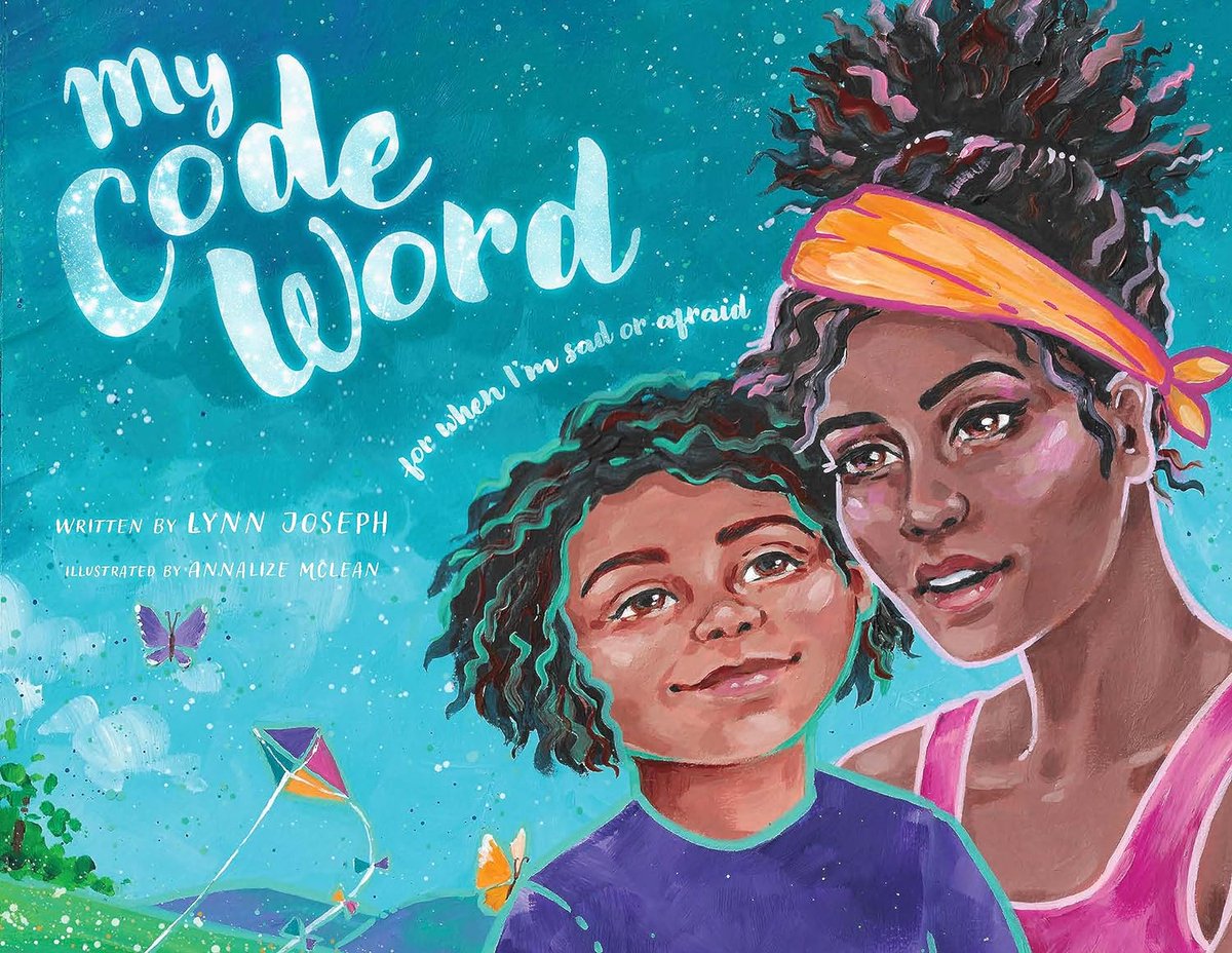 🎉🙌🏿Happy #BookBirthday🙌🏿🎉 📖MY CODE WORD: For When I’m Scared or Afraid by Lynn Joseph, Annalize McLean, Paw Prints Congrats!!! #OurStoriesMatter