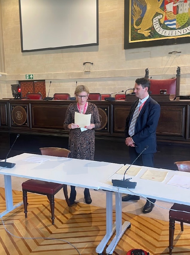 For the first time in the history of Bristol City Council, a transgender woman is sworn in as a councillor.* Visibility matters.